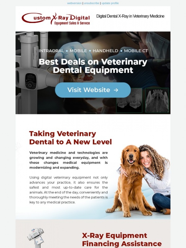 Digital Dental X-ray In Veterinary Medicine